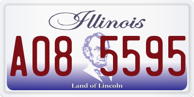 IL license plate A085595