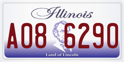 IL license plate A086290