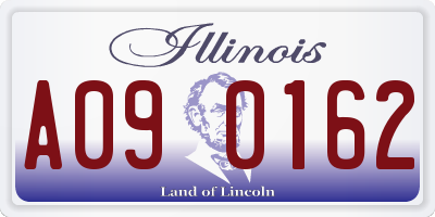IL license plate A090162