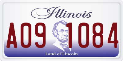 IL license plate A091084