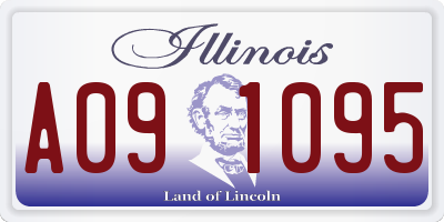 IL license plate A091095