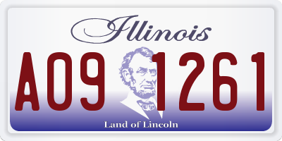 IL license plate A091261