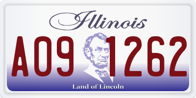 IL license plate A091262