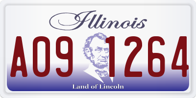 IL license plate A091264