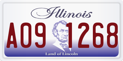 IL license plate A091268