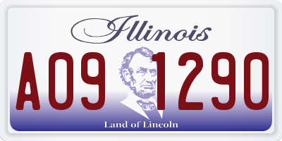 IL license plate A091290