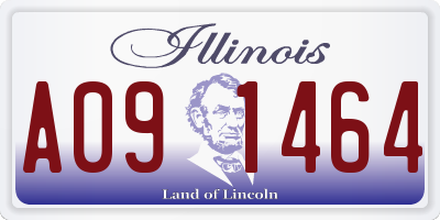 IL license plate A091464