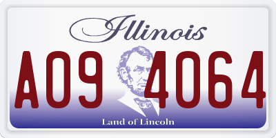 IL license plate A094064