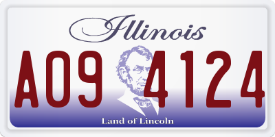 IL license plate A094124