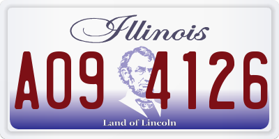 IL license plate A094126