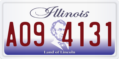 IL license plate A094131