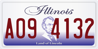 IL license plate A094132