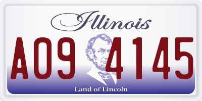 IL license plate A094145