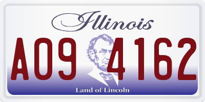 IL license plate A094162