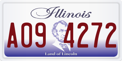 IL license plate A094272