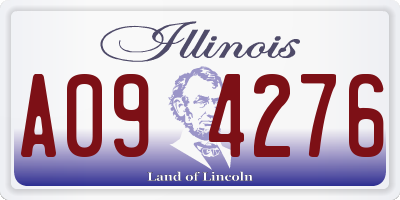 IL license plate A094276
