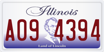 IL license plate A094394