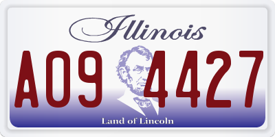 IL license plate A094427