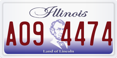 IL license plate A094474