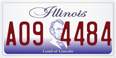 IL license plate A094484
