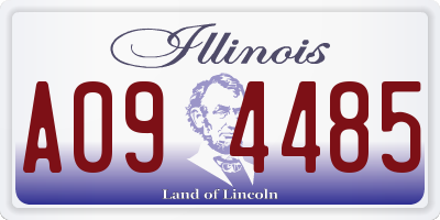 IL license plate A094485
