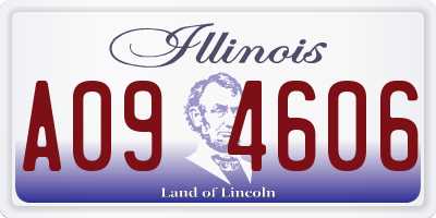 IL license plate A094606