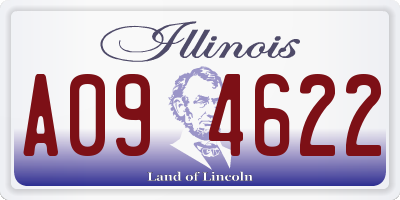 IL license plate A094622