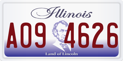 IL license plate A094626