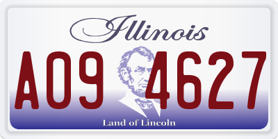 IL license plate A094627