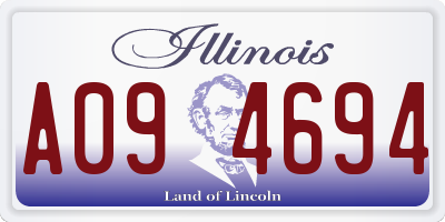 IL license plate A094694