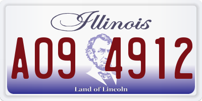 IL license plate A094912