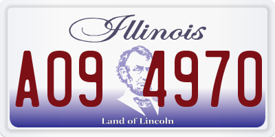 IL license plate A094970
