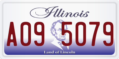 IL license plate A095079