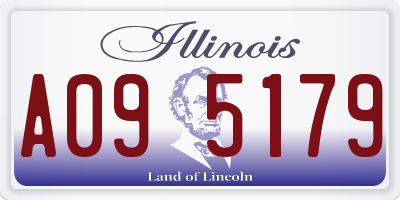 IL license plate A095179