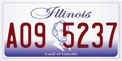 IL license plate A095237