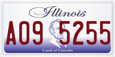 IL license plate A095255