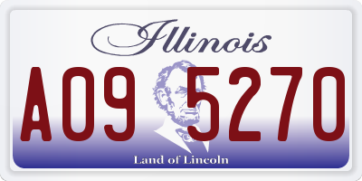 IL license plate A095270