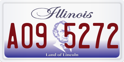 IL license plate A095272