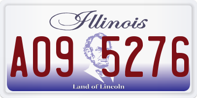 IL license plate A095276