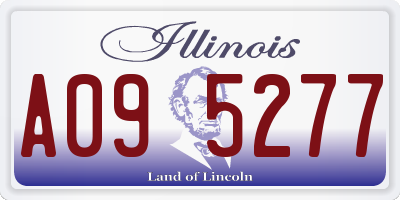 IL license plate A095277