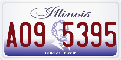 IL license plate A095395