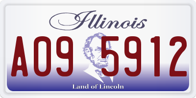IL license plate A095912