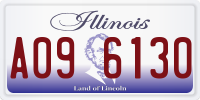 IL license plate A096130