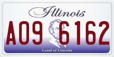 IL license plate A096162
