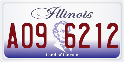 IL license plate A096212