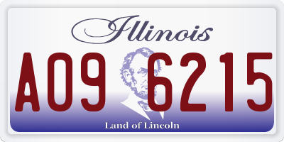 IL license plate A096215