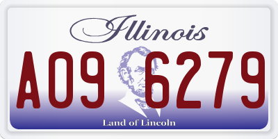 IL license plate A096279