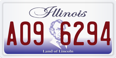 IL license plate A096294