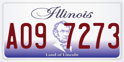 IL license plate A097273