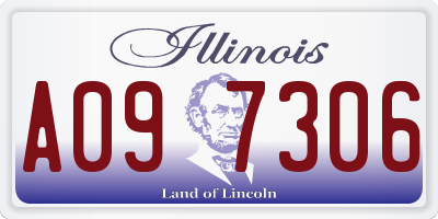 IL license plate A097306